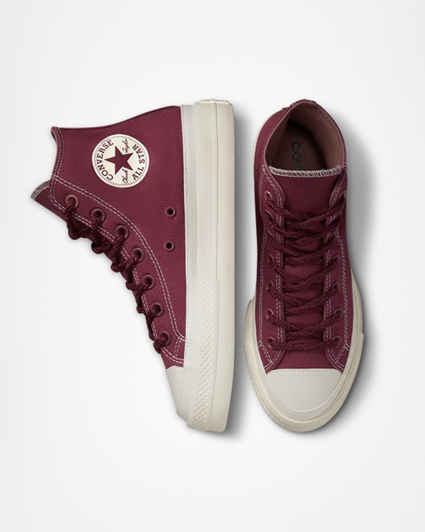 Topanky Na Platforme Converse Chuck Taylor All Star Lift Tonal Platene Vysoke Damske Ruzove | SK IJYXN9